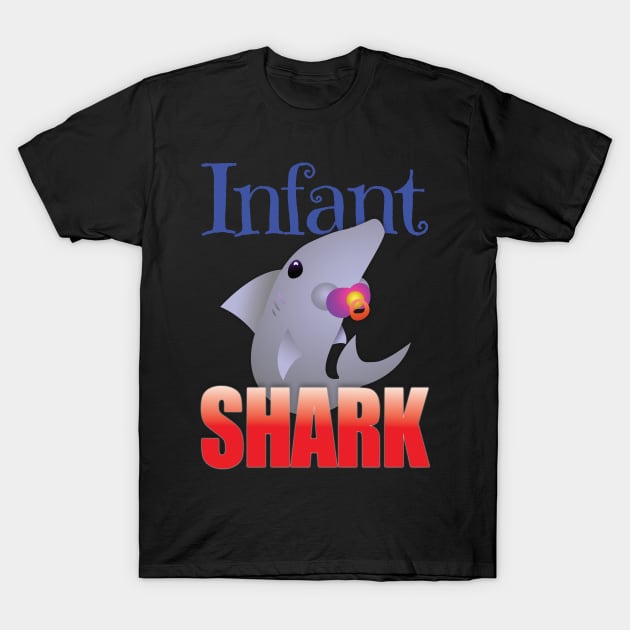 Infant Shark T-Shirt by jw608